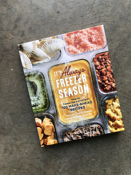 Book, It's Always Freezer Season Cookbook